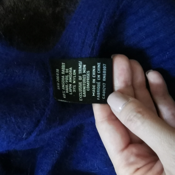 Angora blend sweater bnwt size S - Picture 3 of 4